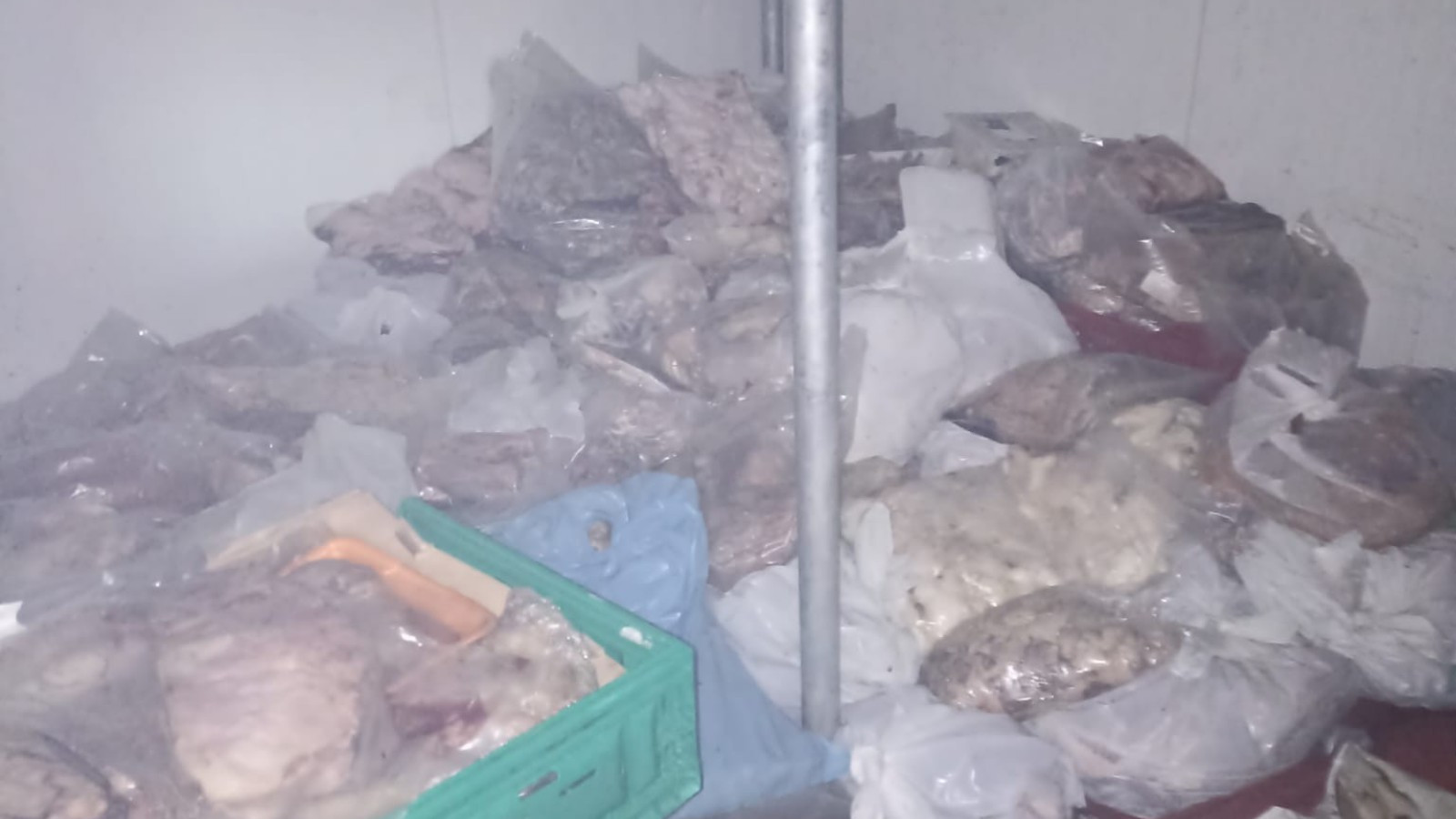 Bodrum'da 400 kilo bozuk ete el konuldu
