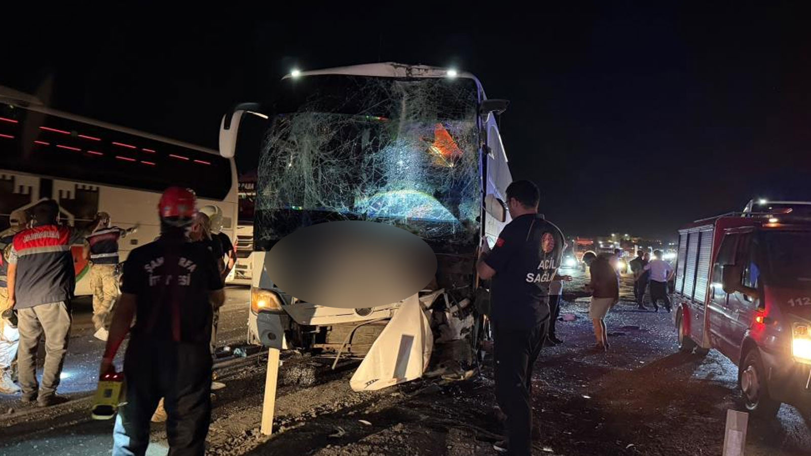 Şanlıurfa’da yolcu otobüsleri çarpıştı: Çok sayıda yaralı var