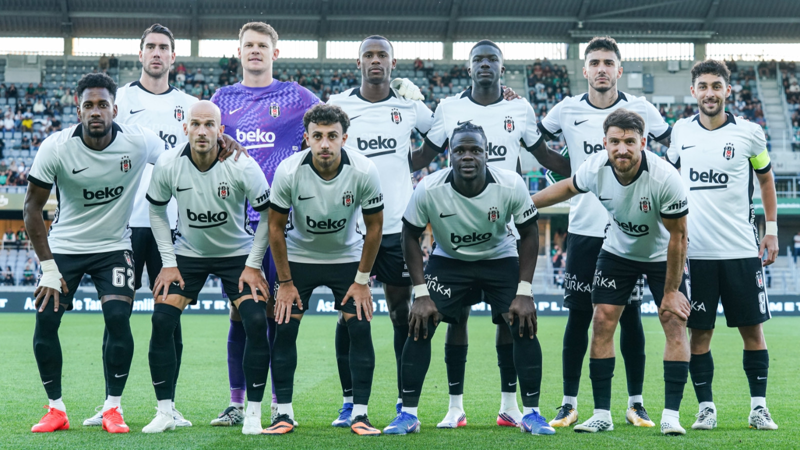 Zalgiris'i eleyen Beşiktaş, UEFA Avrupa Ligi'ne yü…