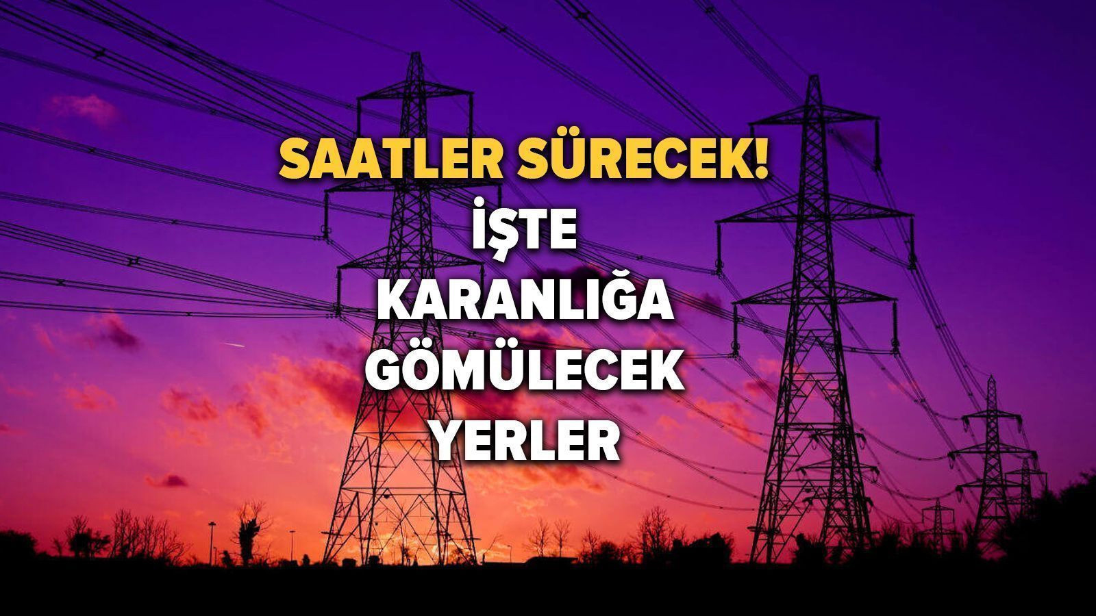 Elektrik kesintisi olacak! BEDAŞ duyurdu, işte saat saat ilçe ilçe o yerler