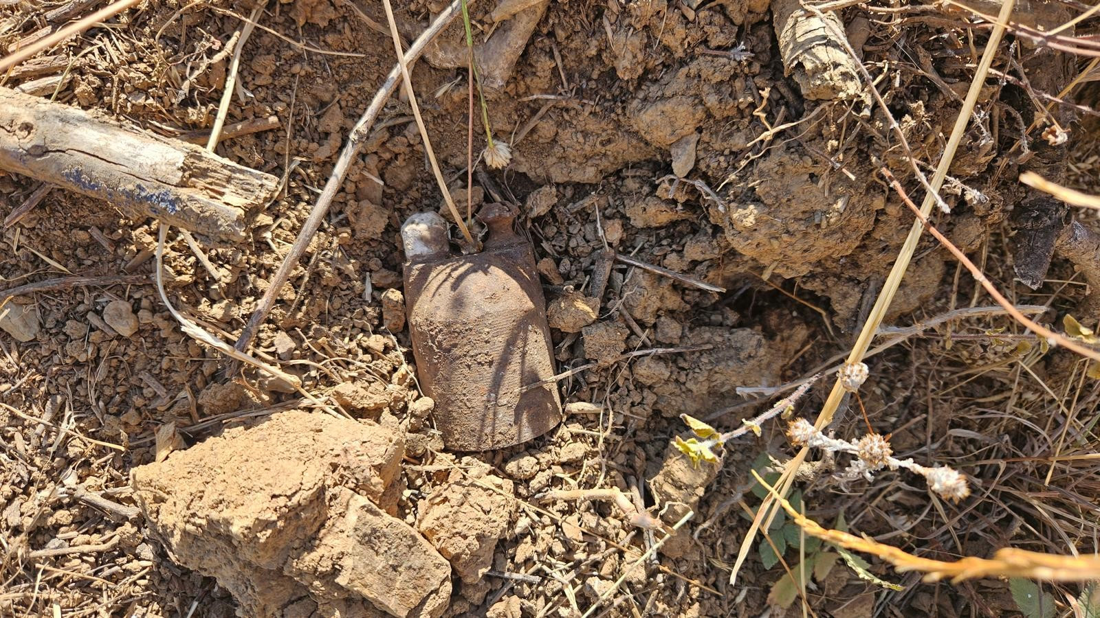Bursa'da Kurtuluş Savaşı'ndan kalma el bombaları bulundu