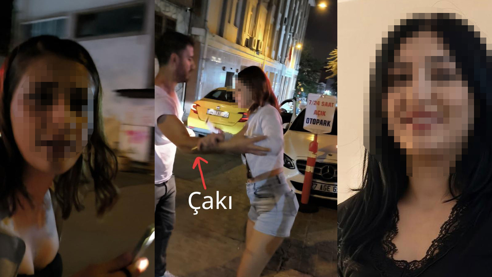 2 kadın ve taksici, turiste dehşeti yaşattı