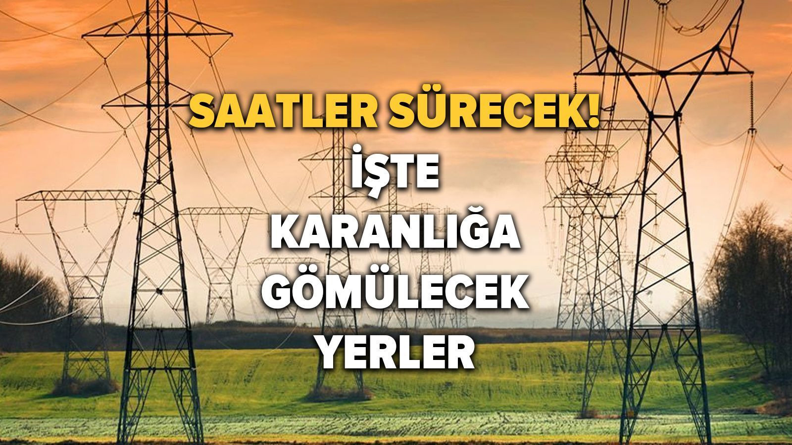 BEDAŞ paylaştı: İşte saat saat İstanbul'da elektrik kesintisi olacak o ilçeler
