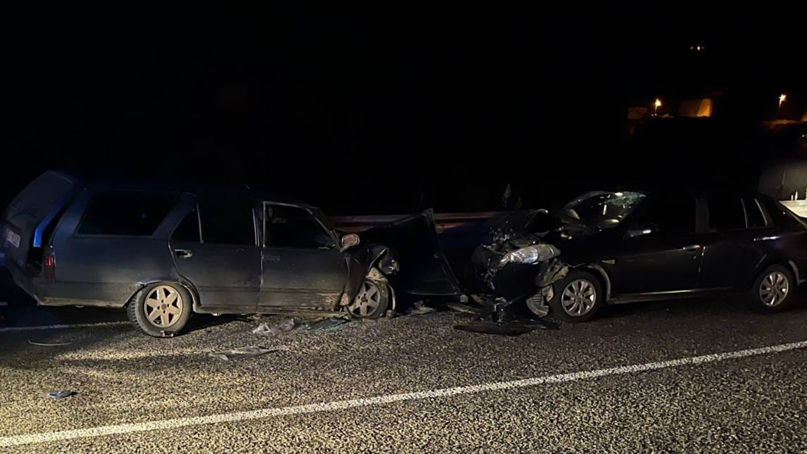 İki ildeki trafik kazasında 2 kişi öldü, 9 kişi yaralandı