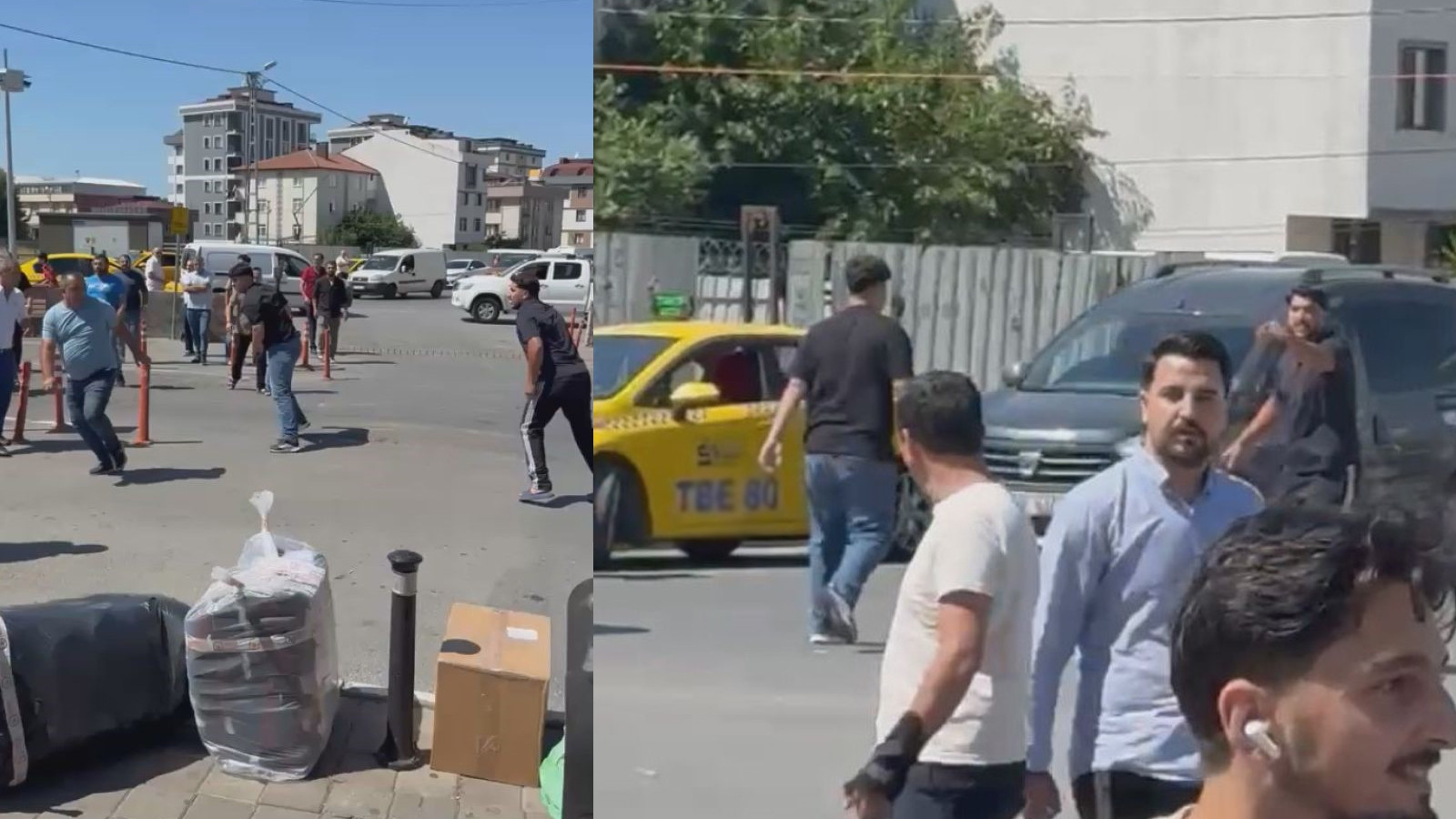 Sultanbeyli'de korsan taksi kavgasında kan aktı: Yaralılar var
