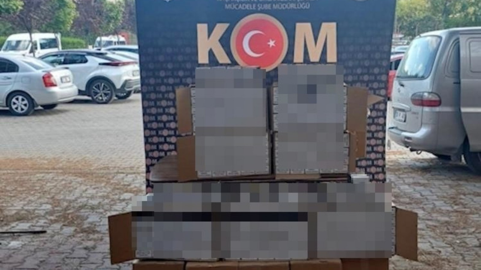 Kayseri'de sigara kaçakçılarına yönelik operasyon: 130 bin 200 adet makaron ele geçirildi