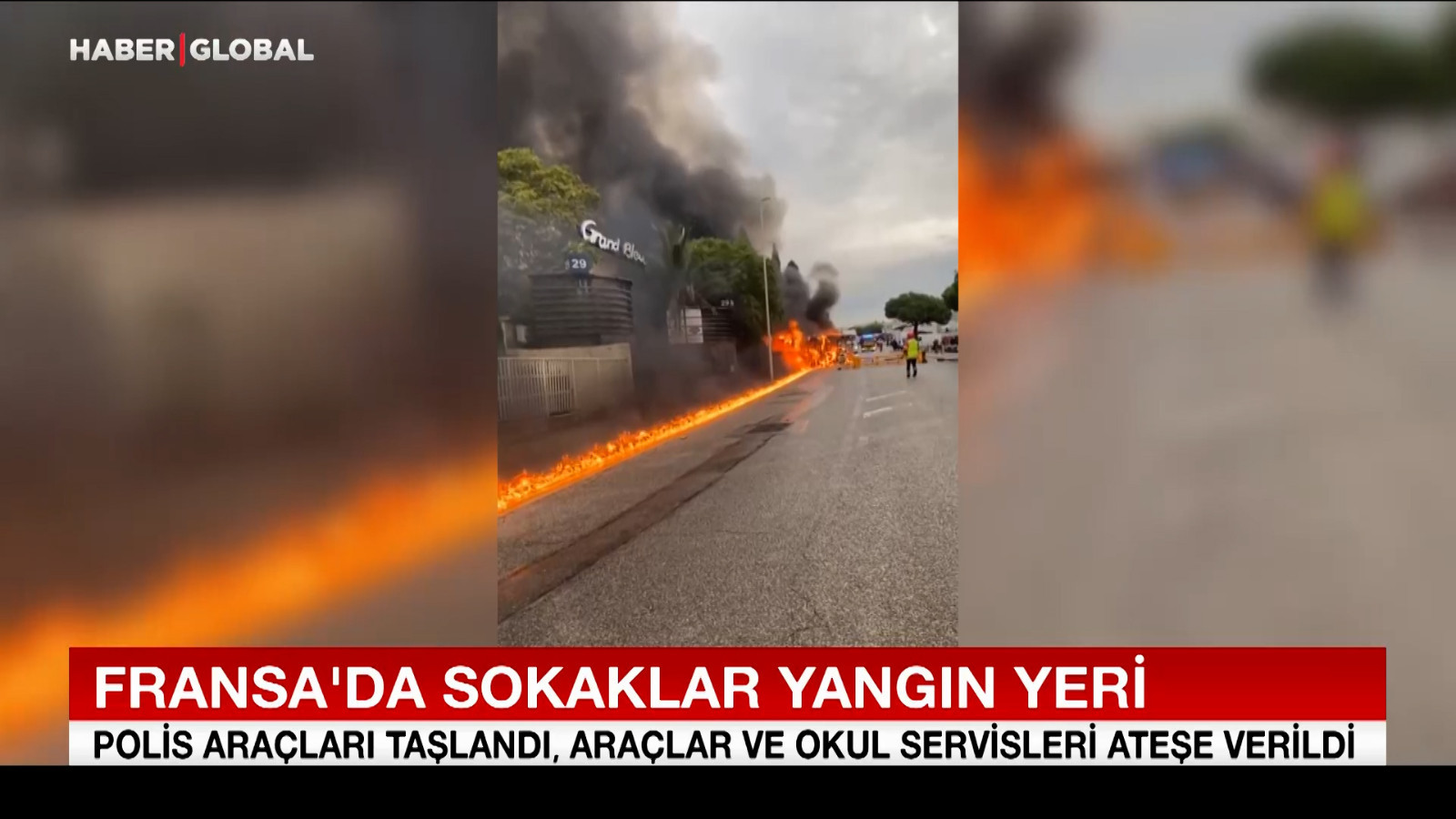 Fransa'nın Nancy kentinde öğrenci protestoları devam ediyor