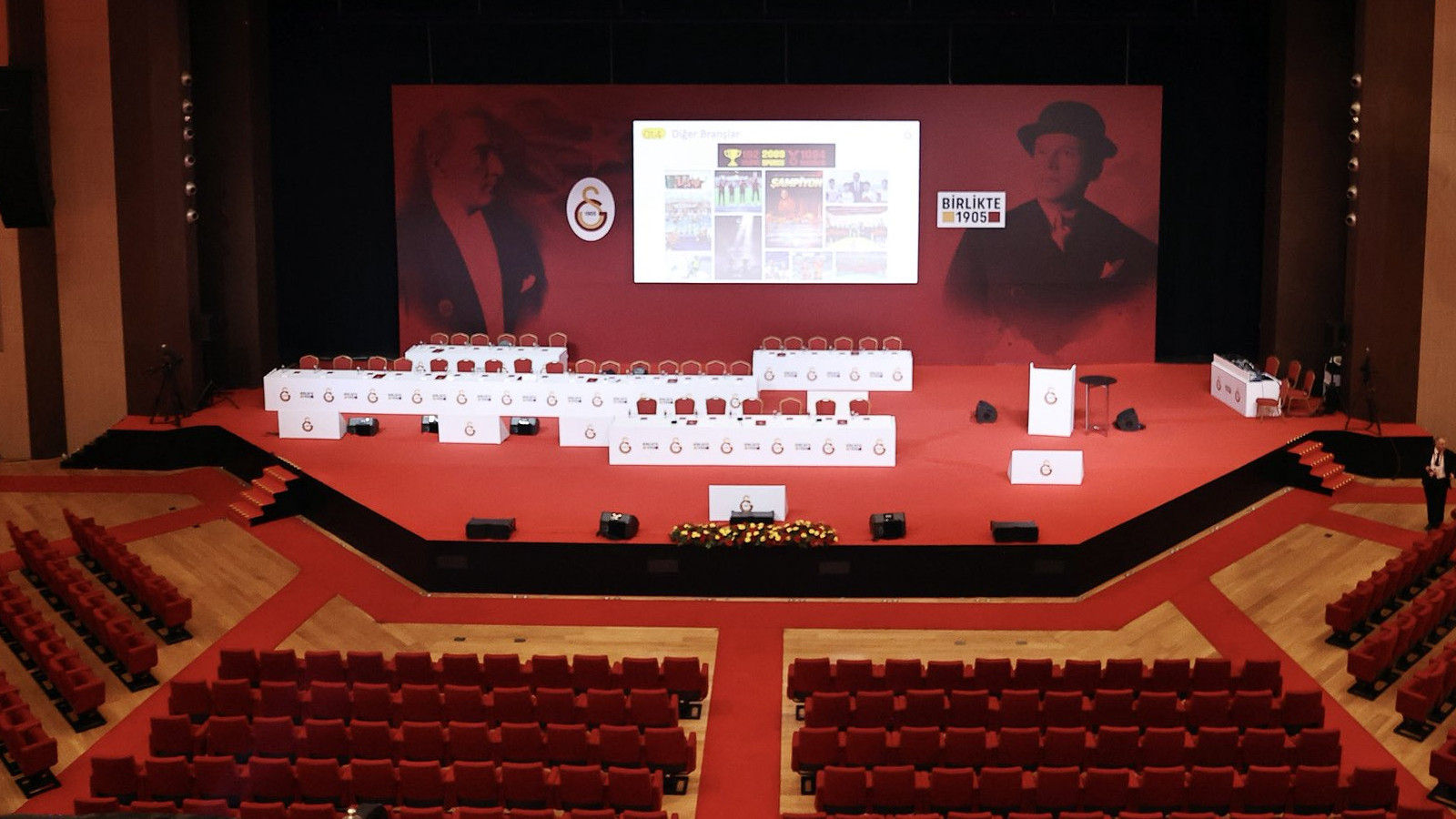 Galatasaray'ın olağan genel kurul toplantısı başladı