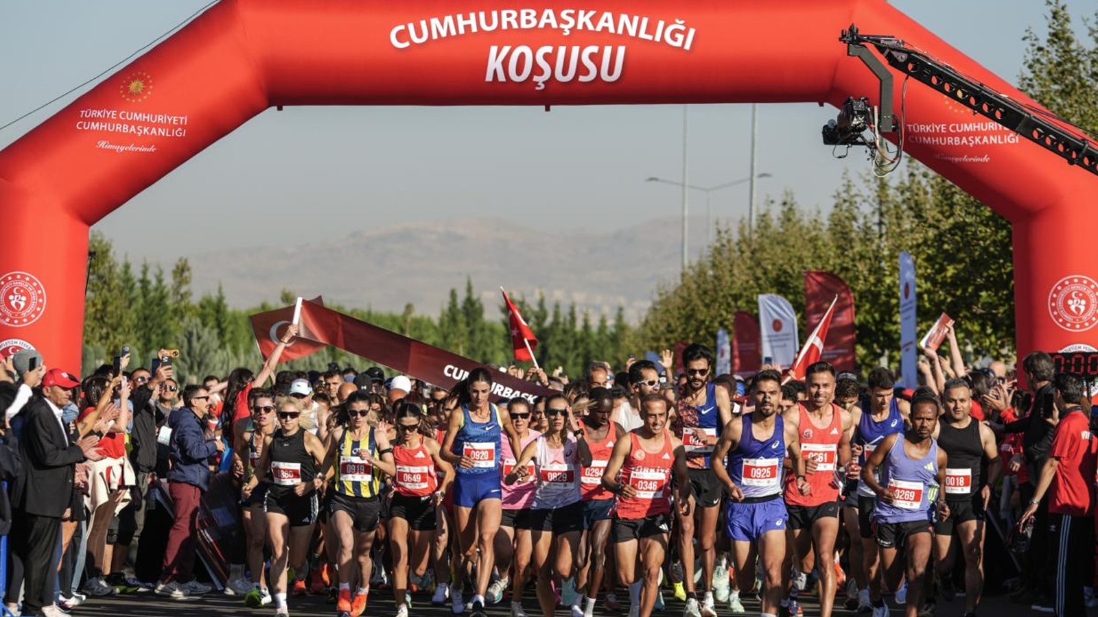 Cumhurbaşkanlığı Yarı Maratonu tamamlandı