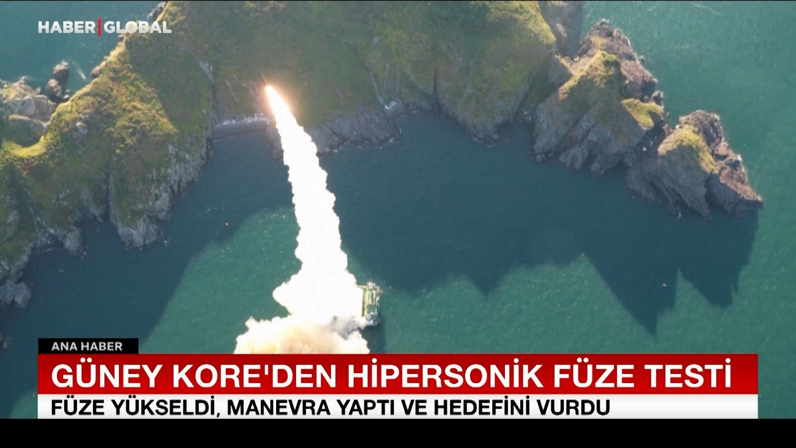 Güney Kore’den hipersonik füze testi!