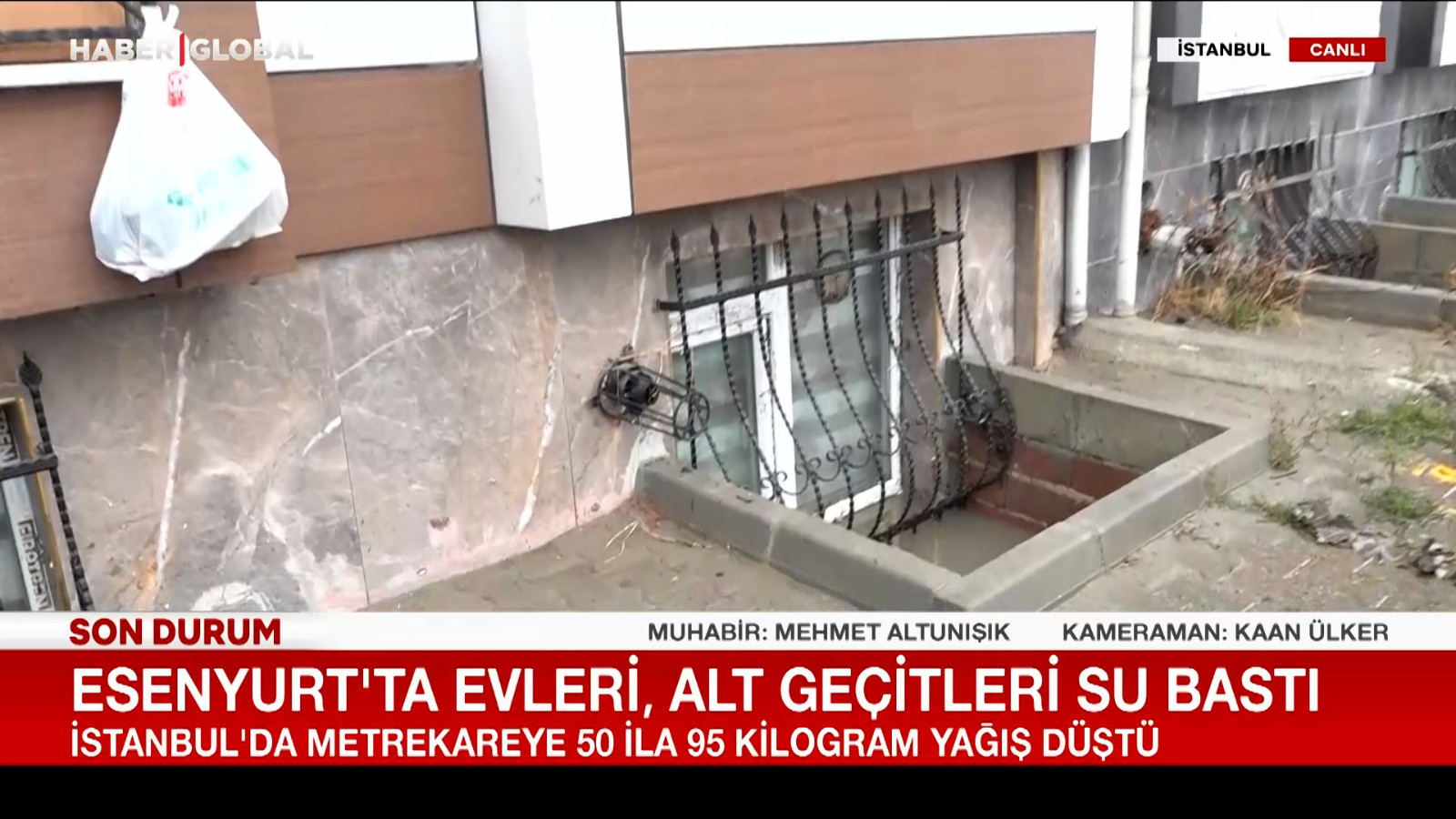 AKOM: İstanbul'da metrekareye 50 ila 95 kilogram yağış düştü