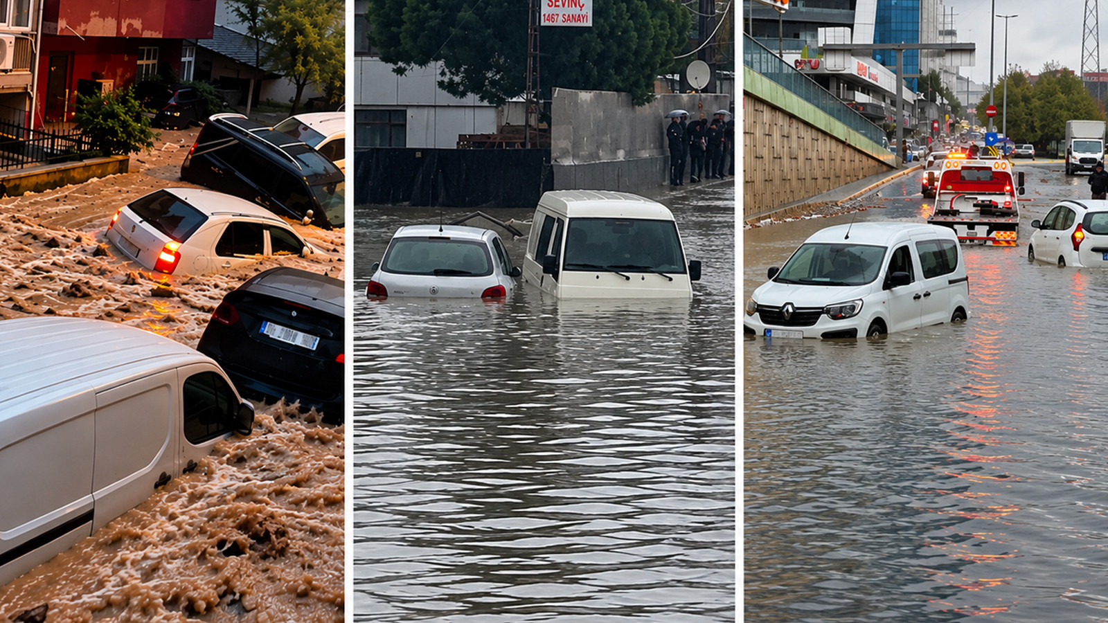 İstanbul'da şiddetli yağış: 1 can kaybı, 2 bin 518 ihbar