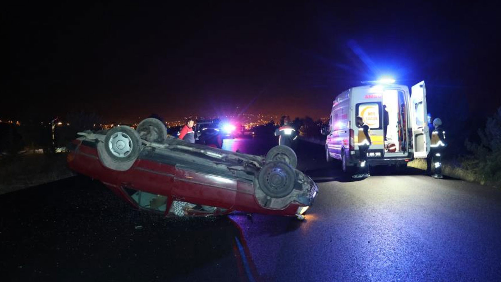 Nevşehir'de kontrolden çıkan otomobil takla attı: 1 ölü