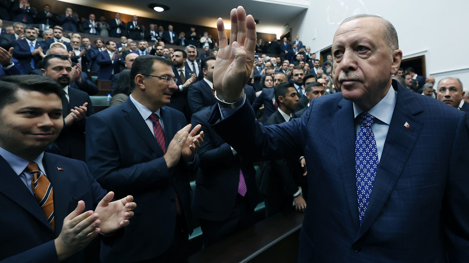 Cumhurbaşkanı Erdoğan’ın kravatında dikkat çeken detay