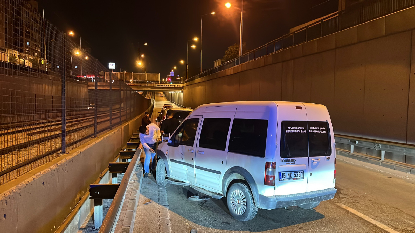Bursa'da Motosikletli Yaralandı