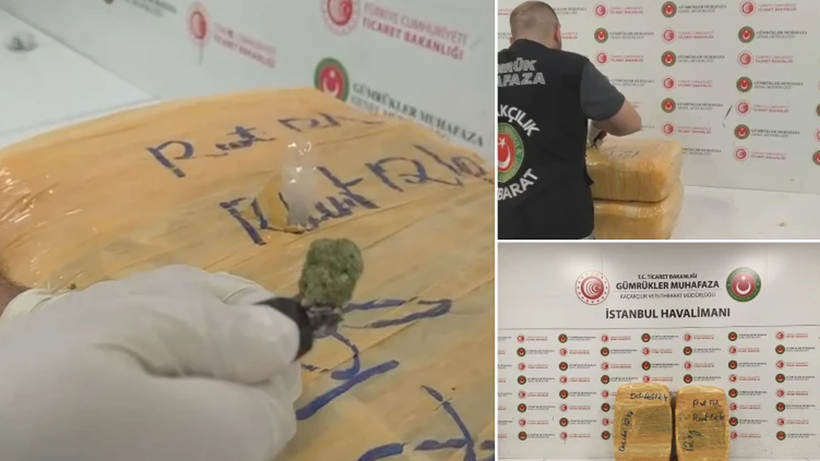 İstanbul Havalimanı'nda 25 Kilo Esrar Yakalandı