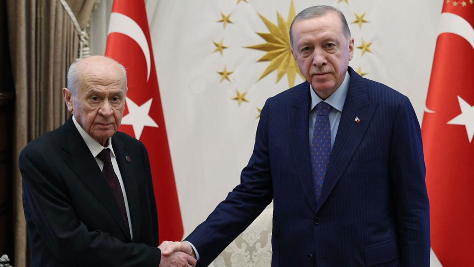 Erdoğan ve Bahçeli Cumhurbaşkanlığı Külliyesi'nde Buluşacak